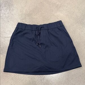 CRZ YOGA Dark Blue Mini Skirt